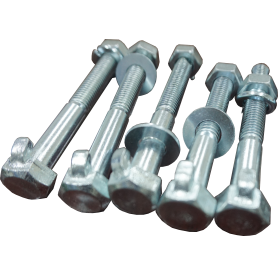 ỐC VÍT có móng không lỗ <br > Long đền rời và vặn <br >  1/2 x 110 mm