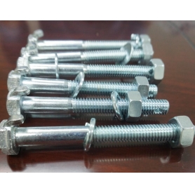ỐC VÍT có móng có lỗ <Br> Long đền rời và vặn    <br> 1/2 x 120 mm