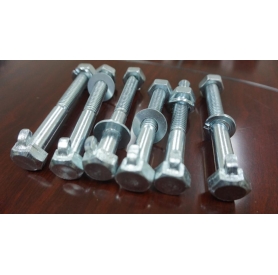 ỐC VÍT có móng có lỗ <Br> Long đền rời và vặn    <br> 1/2 x 120 mm